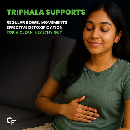 100% Organic Triphala Tablets | 60 Tablets