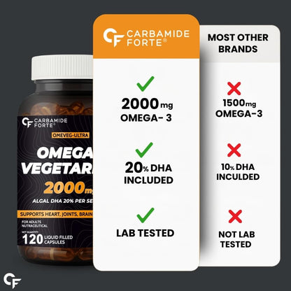 Veg Omega 3 2000mg - 120 Capsules