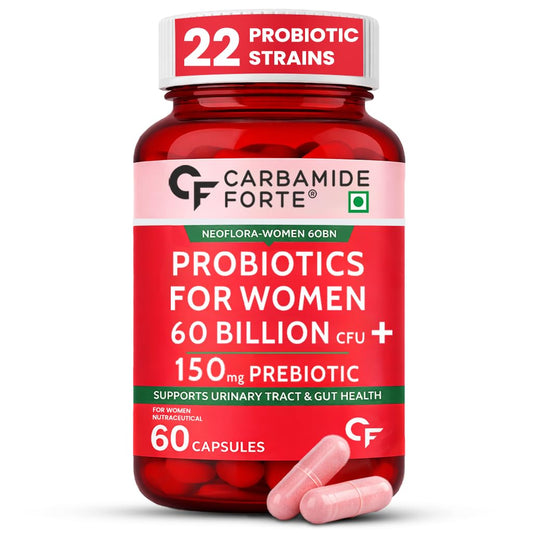 Women’s Probiotics Supplement 60 Billion CFU  | 60 Veg Capsules