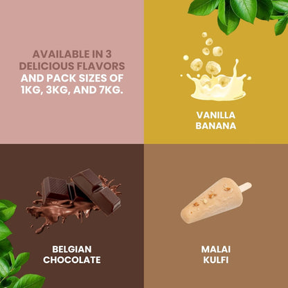 Mass Gainer – 54g Protein + 250g Carbs for Muscle Growth