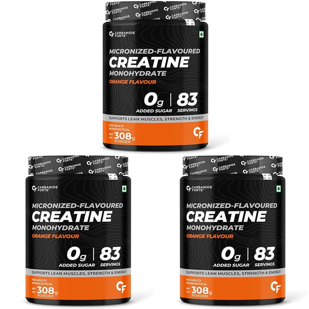 Micronized Creatine – Orange Flavour 308 g