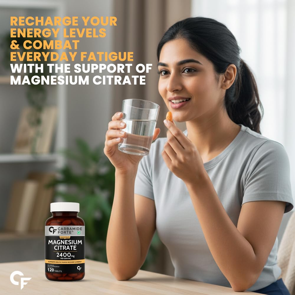 Magnesium Citrate 2400 mg - 120 Tablets