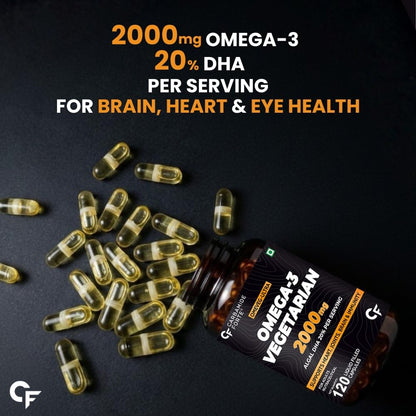 Veg Omega 3 2000mg - 120 Capsules