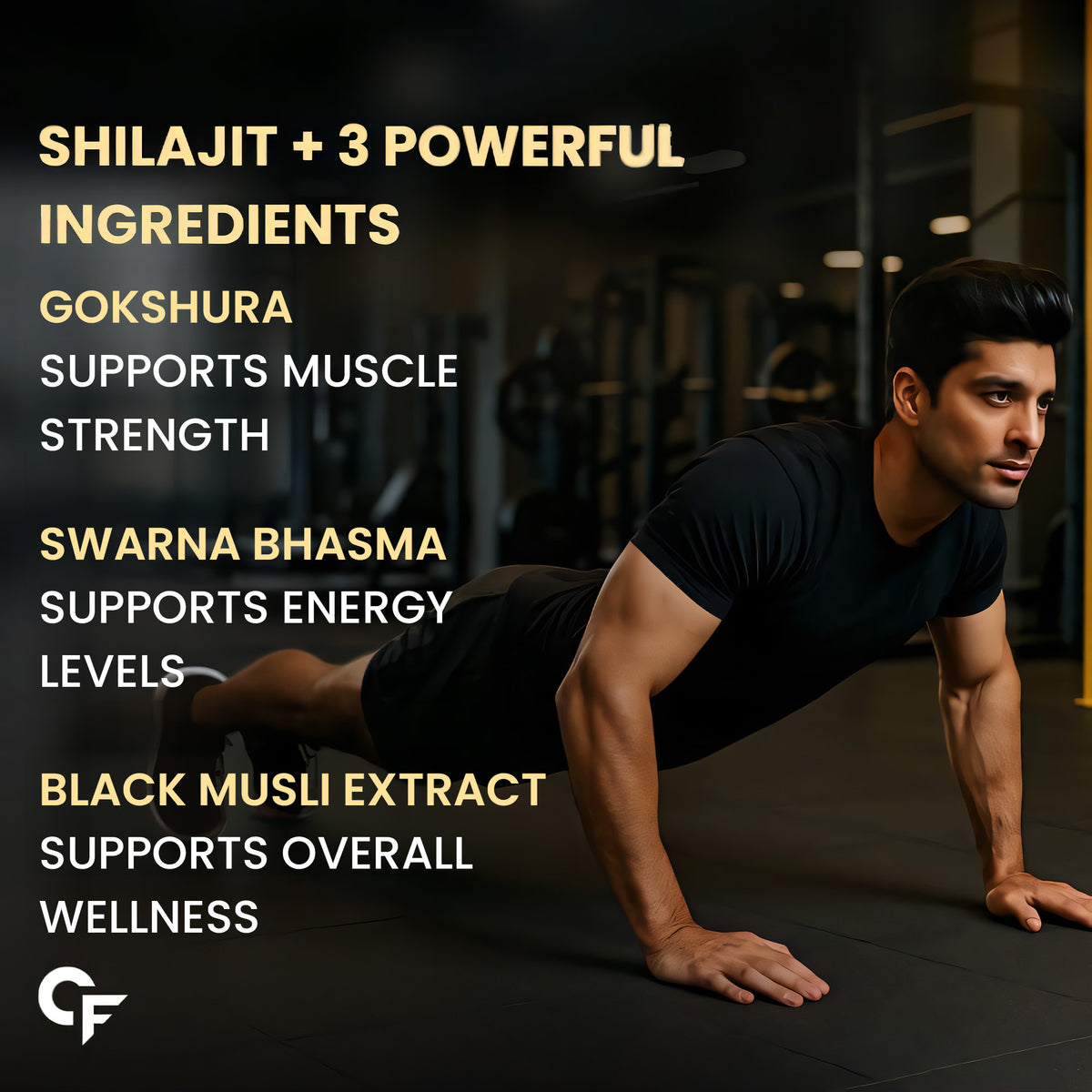 Shilajit Gold Effervescent Tablets 750 mg | 15 Tablets - Carbamide Forte