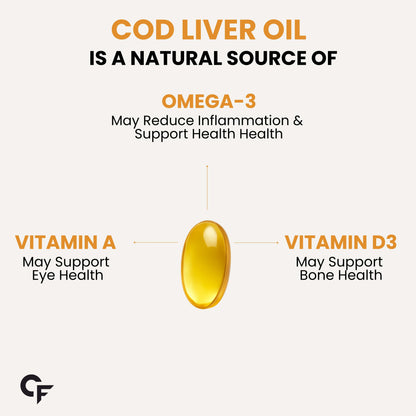 Cod Liver Oil - 120 Capsules
