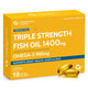 Triple Strength Omega 3 Fish Oil Capsules 1400mg | 10 Softgels
