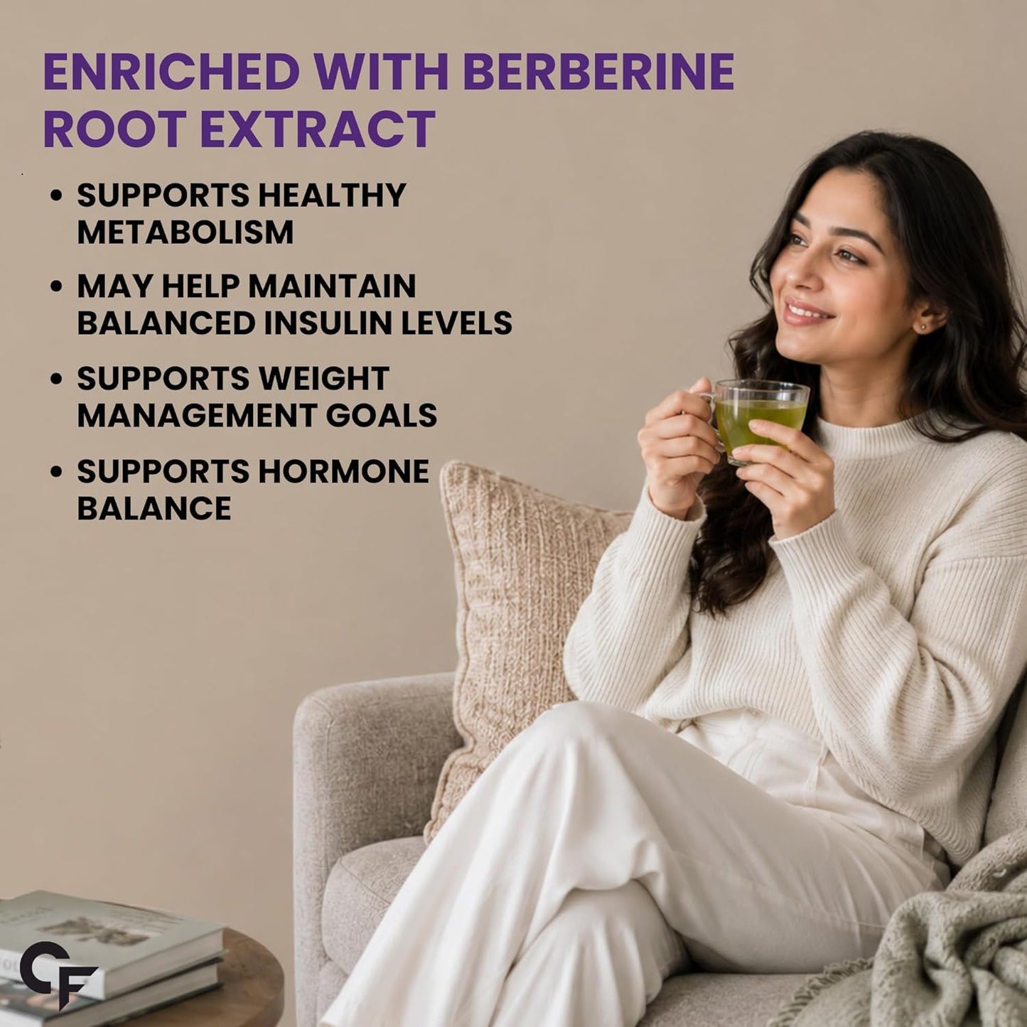 PCOS Supplement With Myo-Inositol & D-Chiro Inositol 2000 mg | 40:1 Potency