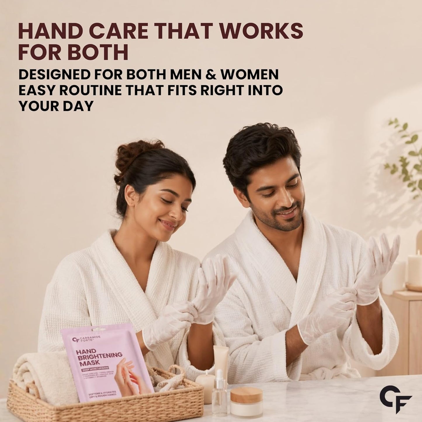 Hand Mask Sheet Gloves for Bright & Soft Hands - 2N (1 Pair)