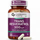Resveratrol 500mg with Grape Seed Extract – Antioxidant Support Supplement
