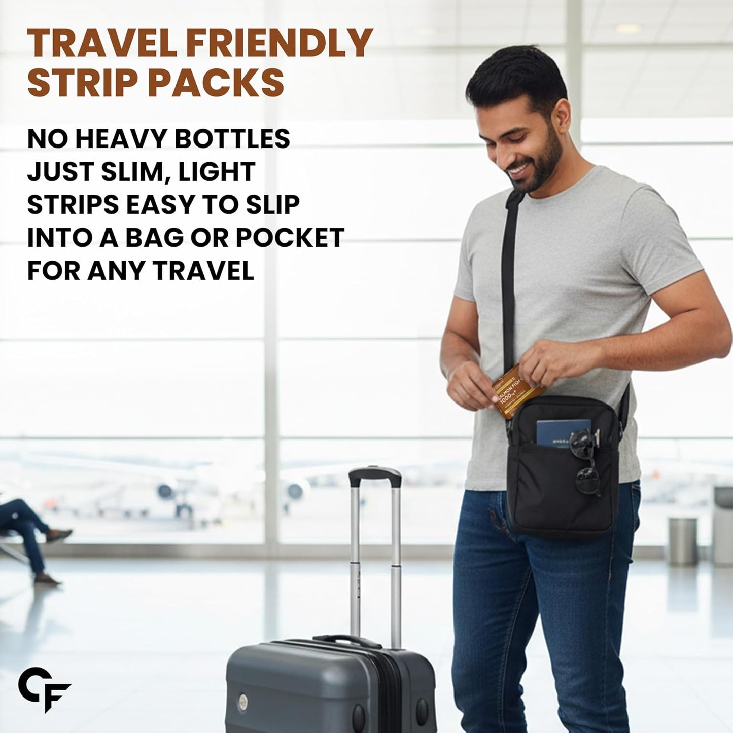 Salmon Omega 3 Fish Oil Capsules – 1000mg Softgels | 10 Softgels