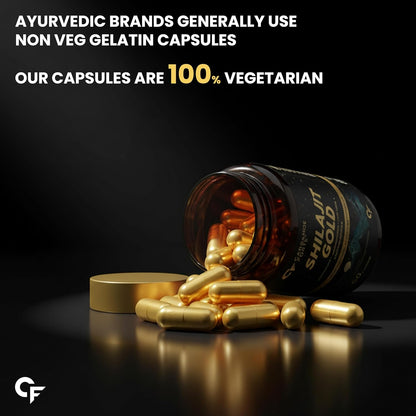 Shilajit Gold Capsules for Men & Women | 60 Capsules