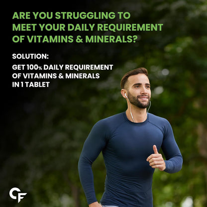 Plant‑Based Multivitamin | 82 Ingredients & 12 Blends | 60 Tablets