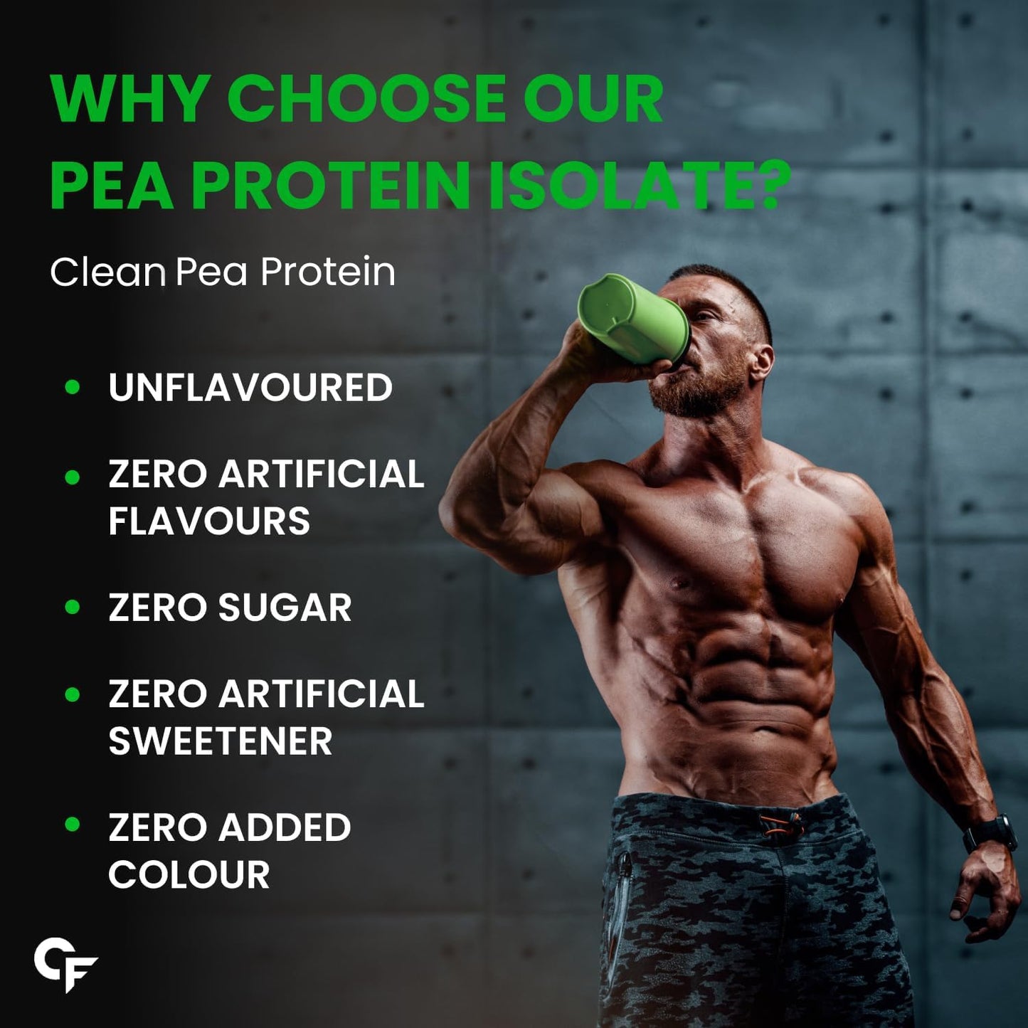 Protein Isolate – Unflavoured Pea Protein Powder
