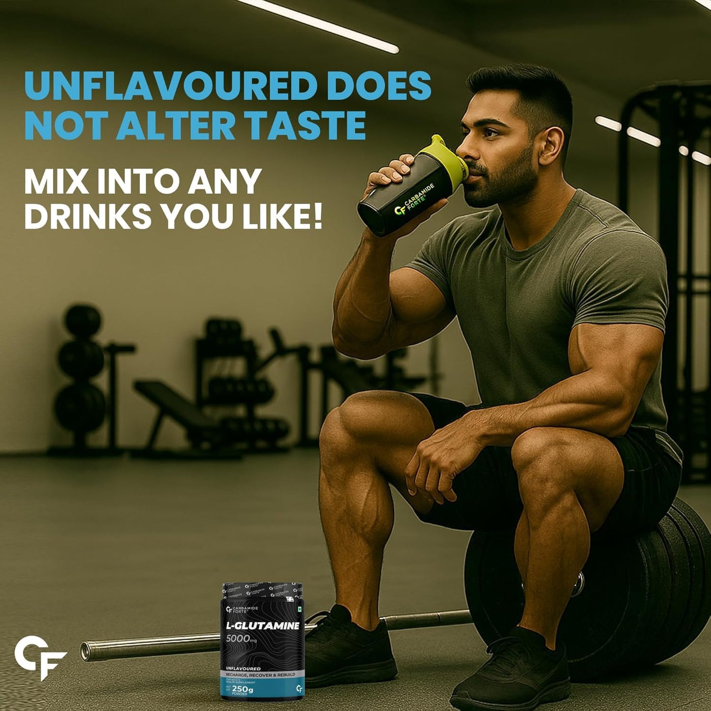 L‑Glutamine Powder 5000 mg | Unflavoured | 250g