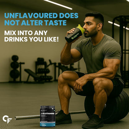 L‑Glutamine Powder 5000 mg | Unflavoured | 250g