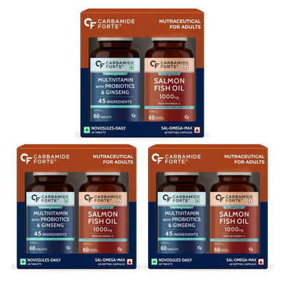 Salomega + Novosules Daily Combo – Omega-3 & Multivitamin Support