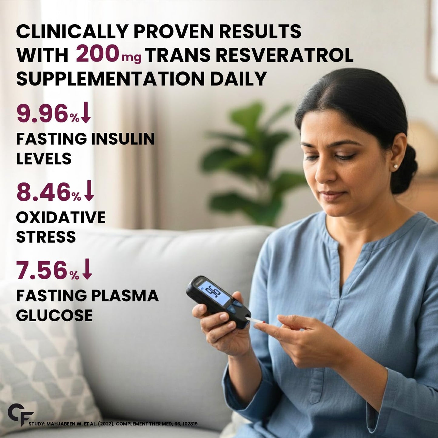 Resveratrol 500mg with Grape Seed Extract – Antioxidant Support Supplement