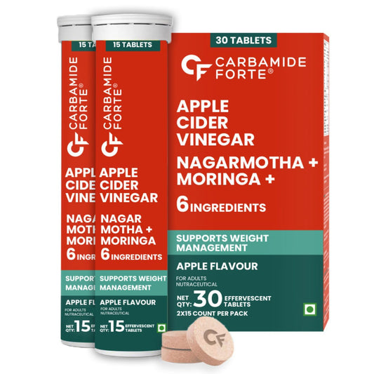 Apple Cider Vinegar Effervescent Tablets - 15 x 2 Tablets