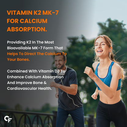 Carbamide Forte Vitamin D3 K2 MK7 & B12 Gummies | Vitamin B12 supplements | Vitamin D3 supplement & b12 for Women, Men & Kids | Mango Flavoured - 60 Veg Gummies