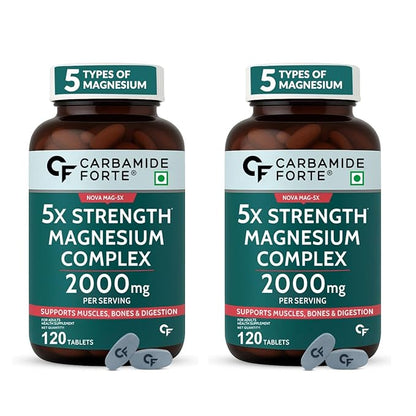5X Strength Magnesium Complex – 2000mg Per Serving for Full Body Support