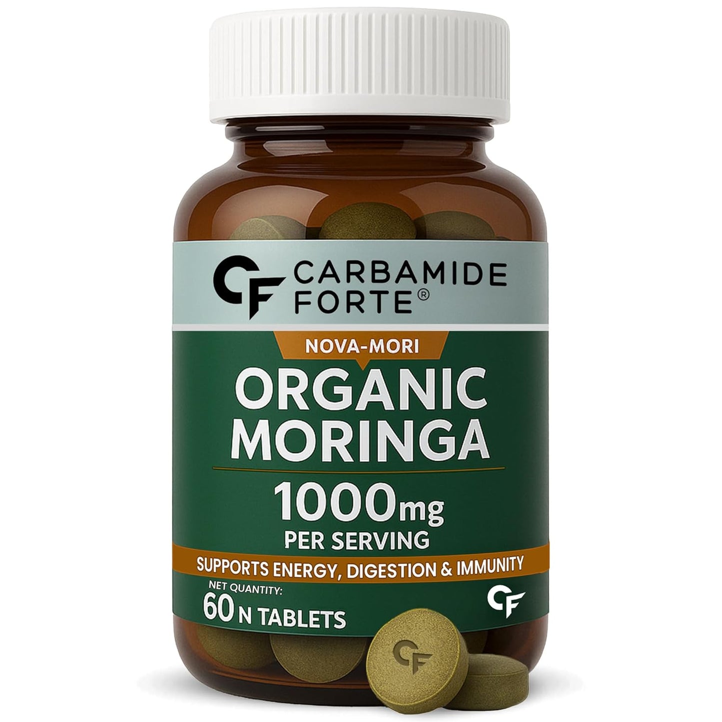 100% Organic Moringa 1000 mg | 60 Tablets