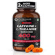 Caffeine Tablets 200mg with L-Theanine 200mg | 60 Veg Tablets