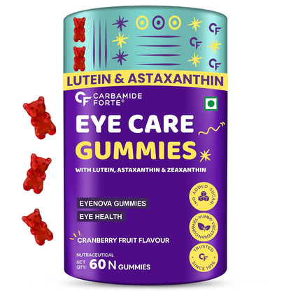 Eye Support Gummies – Lutein 10 mg, Zeaxanthin 2 mg