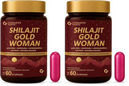 Himalayan Shilajit Capsules for Women - 60 Capsules