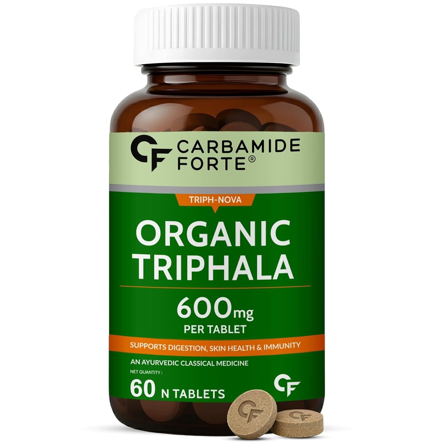100% Organic Triphala Tablets | 60 Tablets