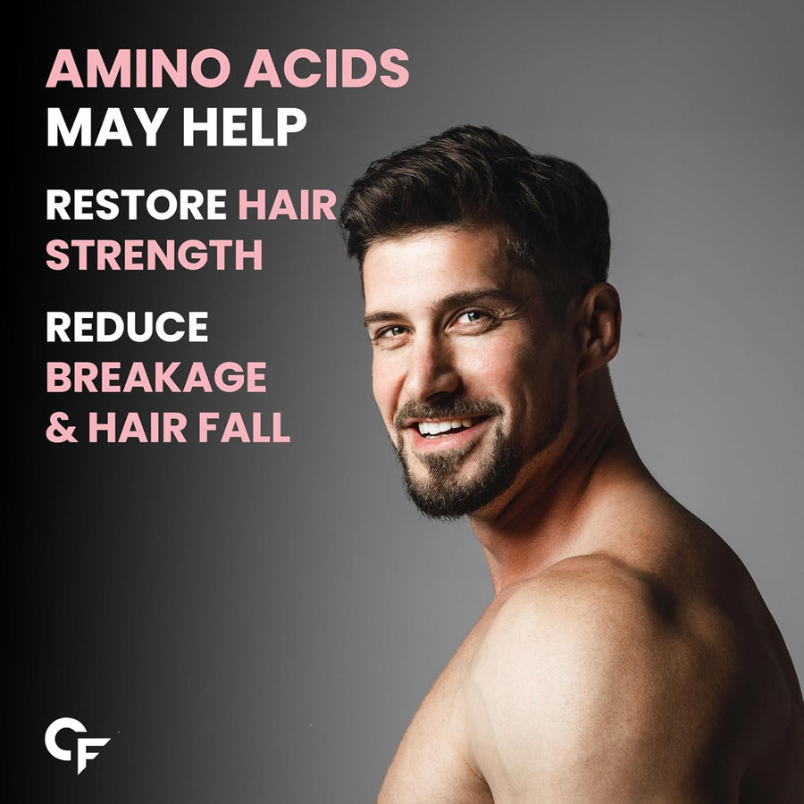 Carbamide Forte Biotin Tablets for Hair Growth | Biotin Supplement with 50 Multivitamin Ingredients for Women & Men | Hair Supplements for Women & Men | Hair Growth Tablets - 90