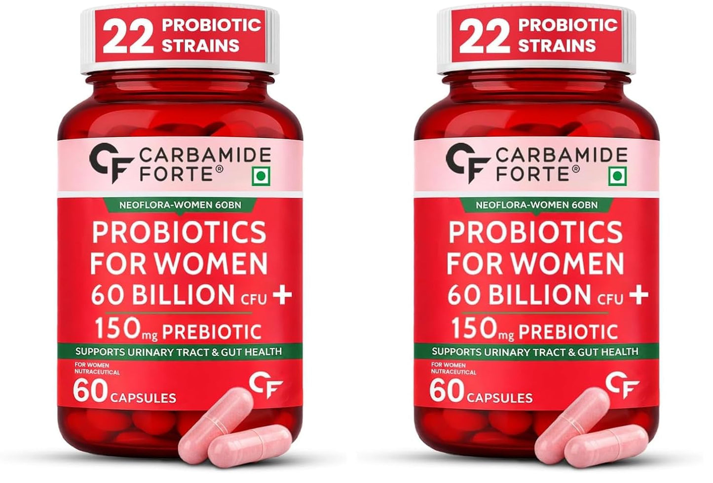 Women’s Probiotics Supplement 60 Billion CFU  | 60 Veg Capsules