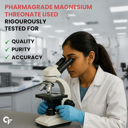 Magnesium L-Threonate Supplement – 2000 mg 60 Tablets