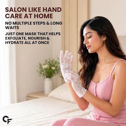 Hand Mask Sheet Gloves for Bright & Soft Hands - 2N (1 Pair)