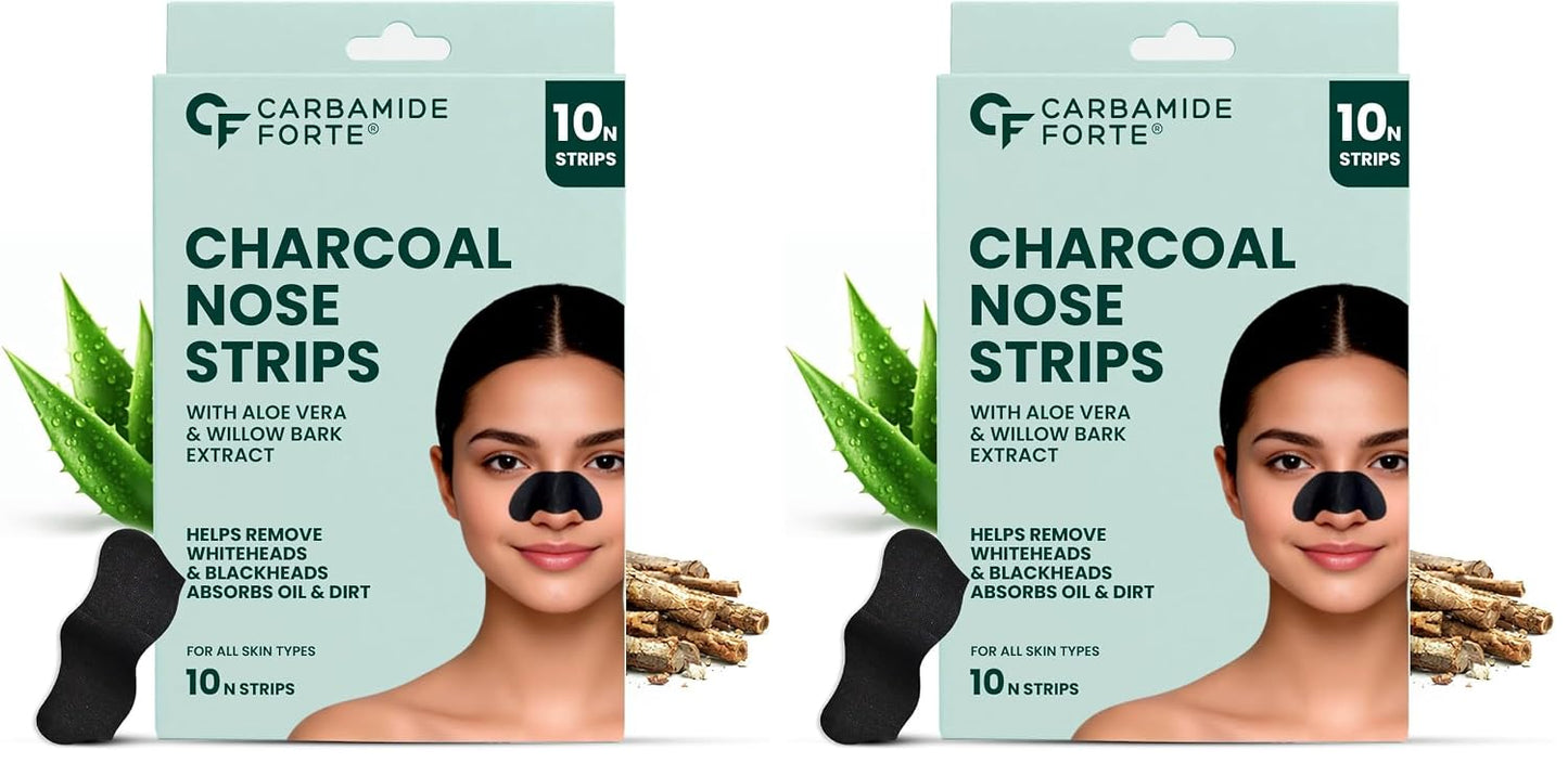 Charcoal Nose Strips for Blackhead Removal - 10 N Strips