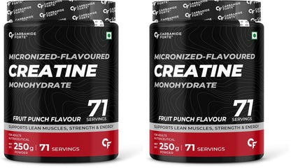 Creatine Monohydrate -  Fruit Punch 250 g