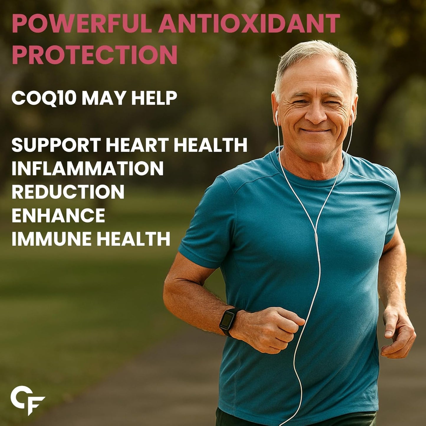 Coenzyme Q10 (CoQ10) 200 mg with Selenium 5 mg | 60 Capsules