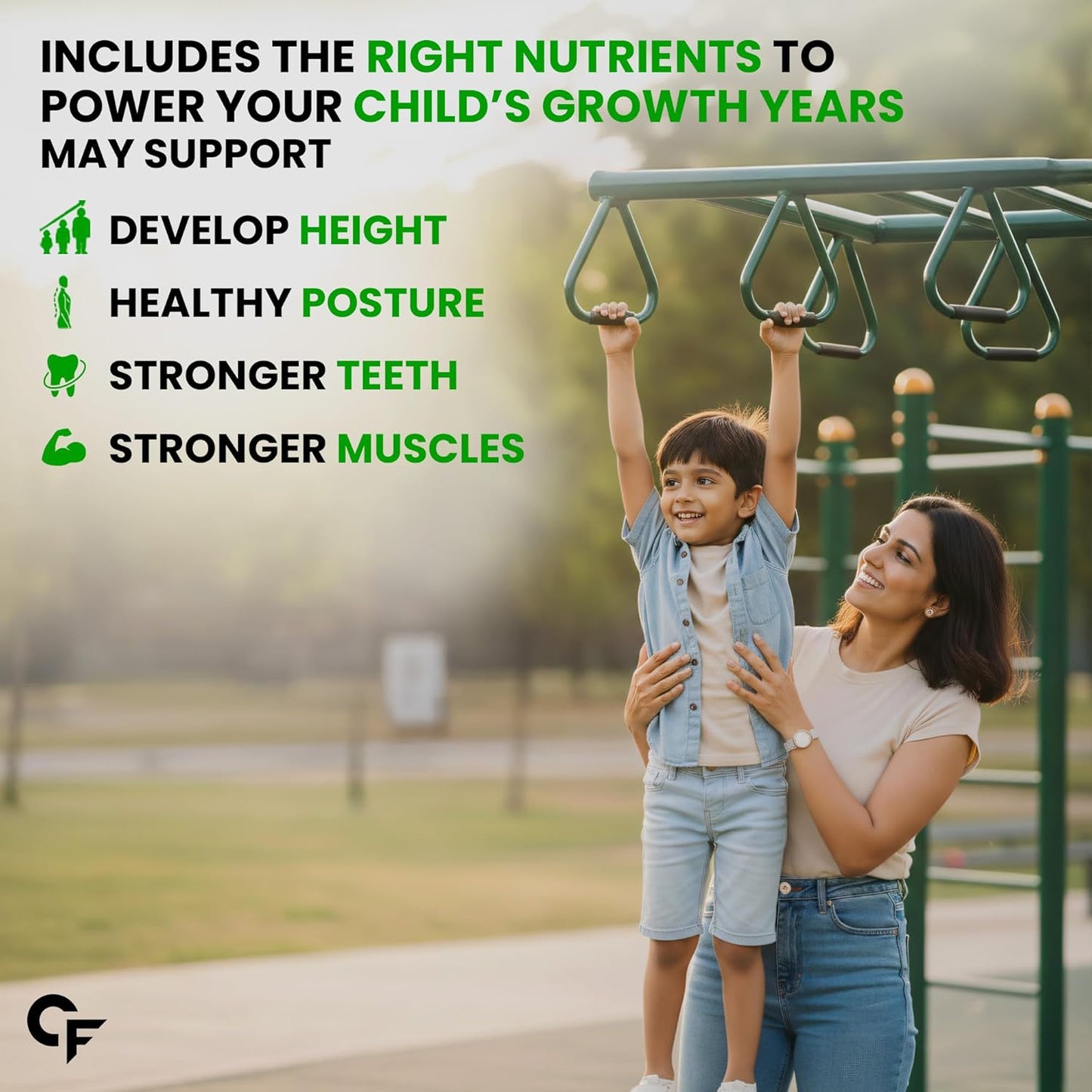 Calcium Gummies for Kids with Vitamin D3 & Phosphorus | 30 Veg Gummy
