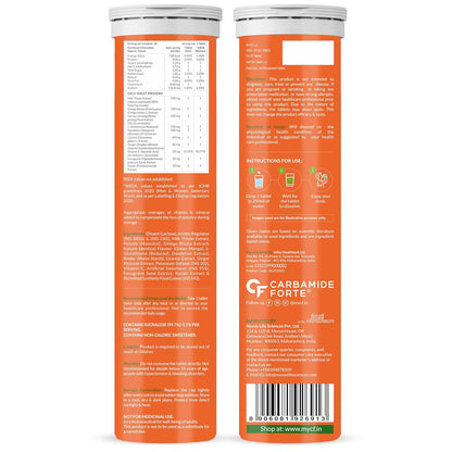 Liver Detox Effervescent Tablets for Daily Liver Health Support 20 Tablets