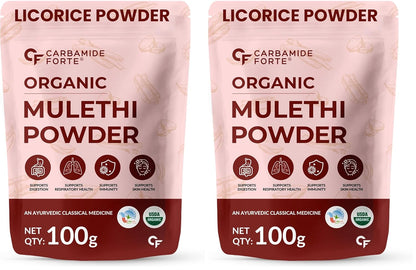 Organic Licorice Powder (Mulethi) – Pure Ayurvedic Root Herb 100g