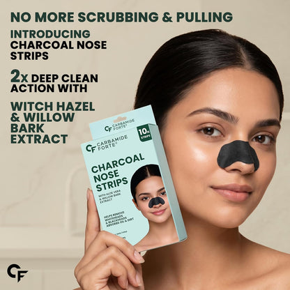 Charcoal Nose Strips for Blackhead Removal - 10 N Strips