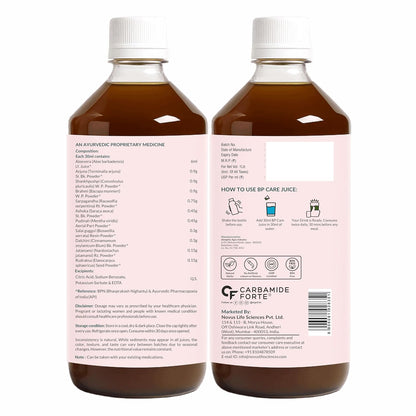 BP Care Juice – 11 Ayurvedic Herbs for Blood Pressure 1 Litre