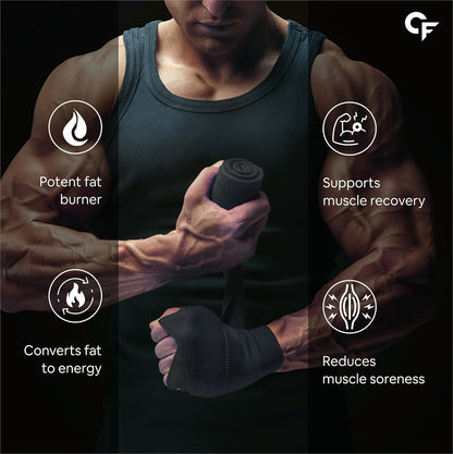 Carbamide Forte L Carnitine L Tartrate 2000mg Powder for Pre & Post Workout - Blackcurrant Flavour - 150g