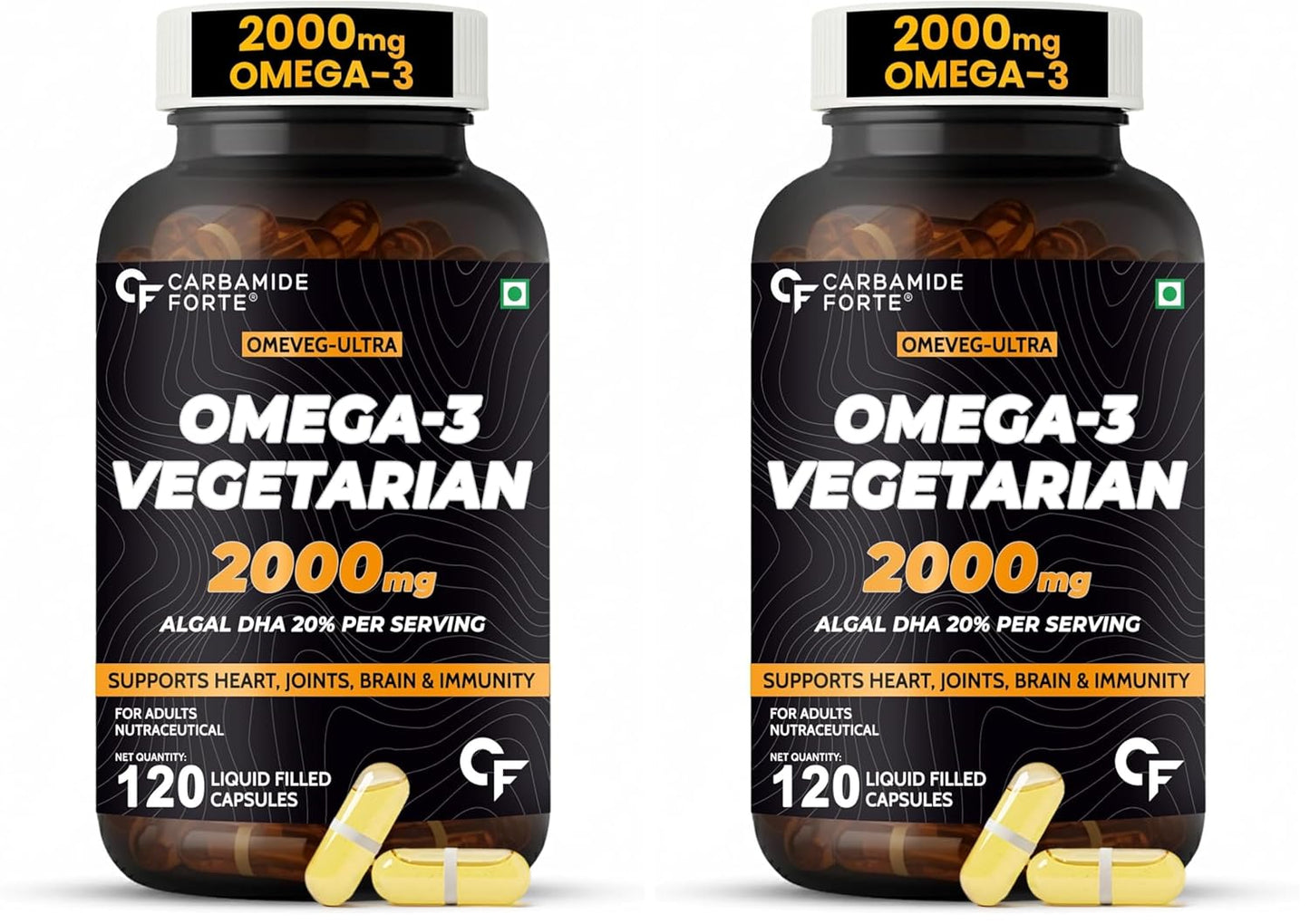 Veg Omega 3 2000mg - 120 Capsules