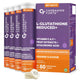 Japanese Reduced L-Glutathione Effervescent Tablets 600mg for Skin Health Support Pack of 60 Tablets