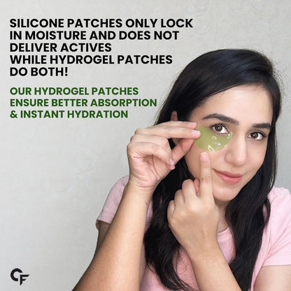 Hydrogel Under Eye Patches – Reduces Dark Circles, Puffiness & Fine Lines