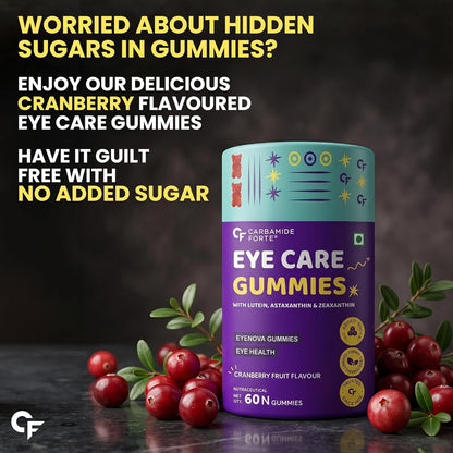 Eye Support Gummies – Lutein 10 mg, Zeaxanthin 2 mg