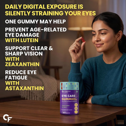 Eye Support Gummies – Lutein 10 mg, Zeaxanthin 2 mg