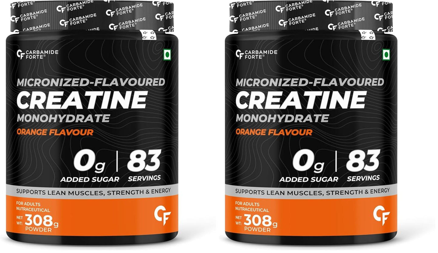 Micronized Creatine – Orange Flavour 308 g