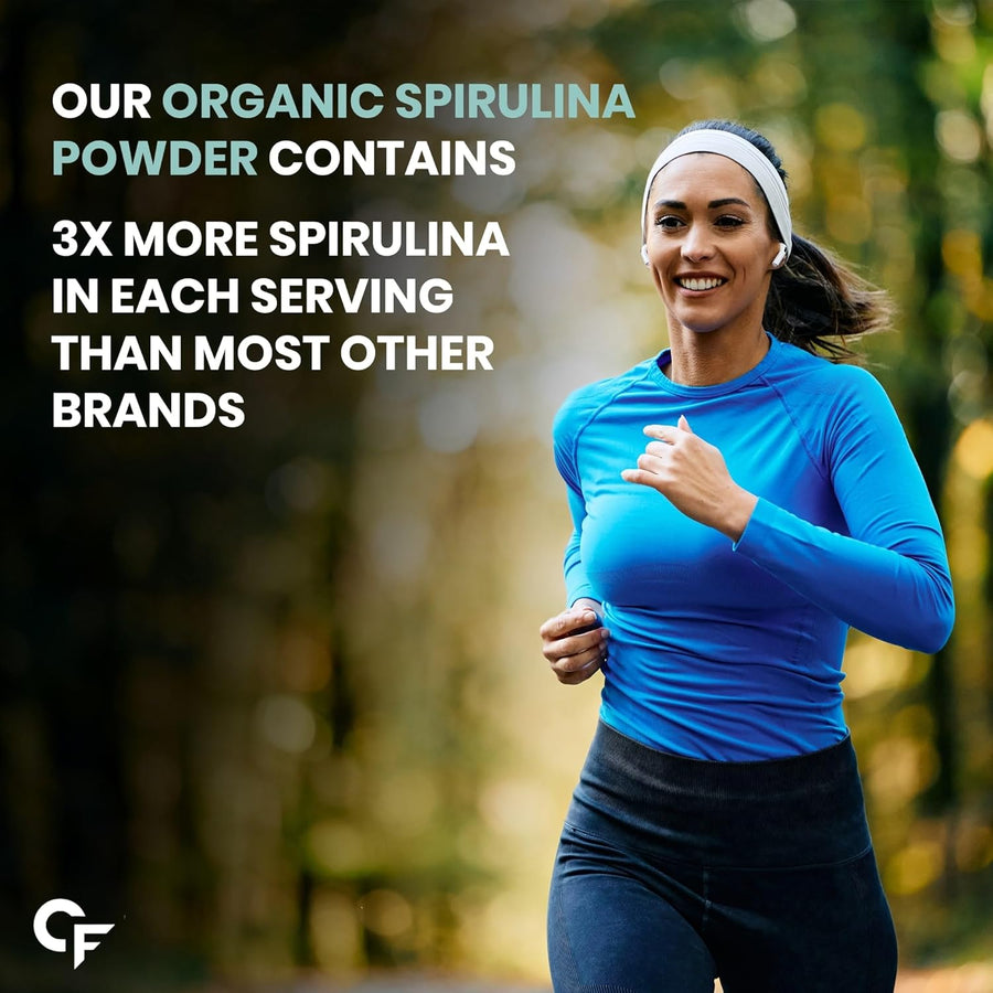 Carbamide Forte 100% Organic Spirulina Powder | Spirulina | Spirulina Powder Organic - 100g