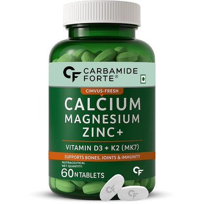 Calcium Magnesium Zinc Tablets – For Bone & Joint Support